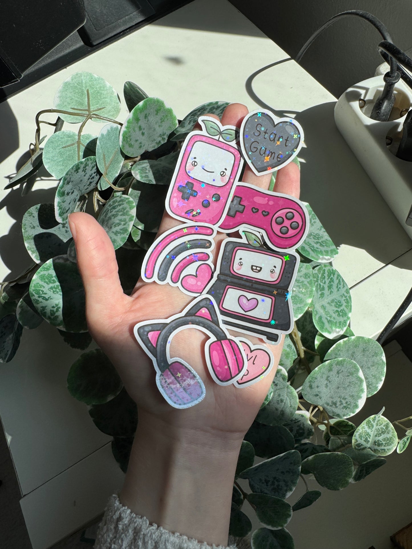 Sticker Gamer mehrfarbig kawaii