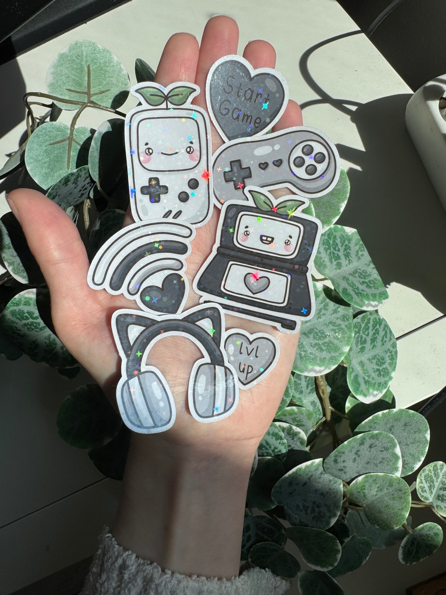 Sticker Gamer mehrfarbig kawaii