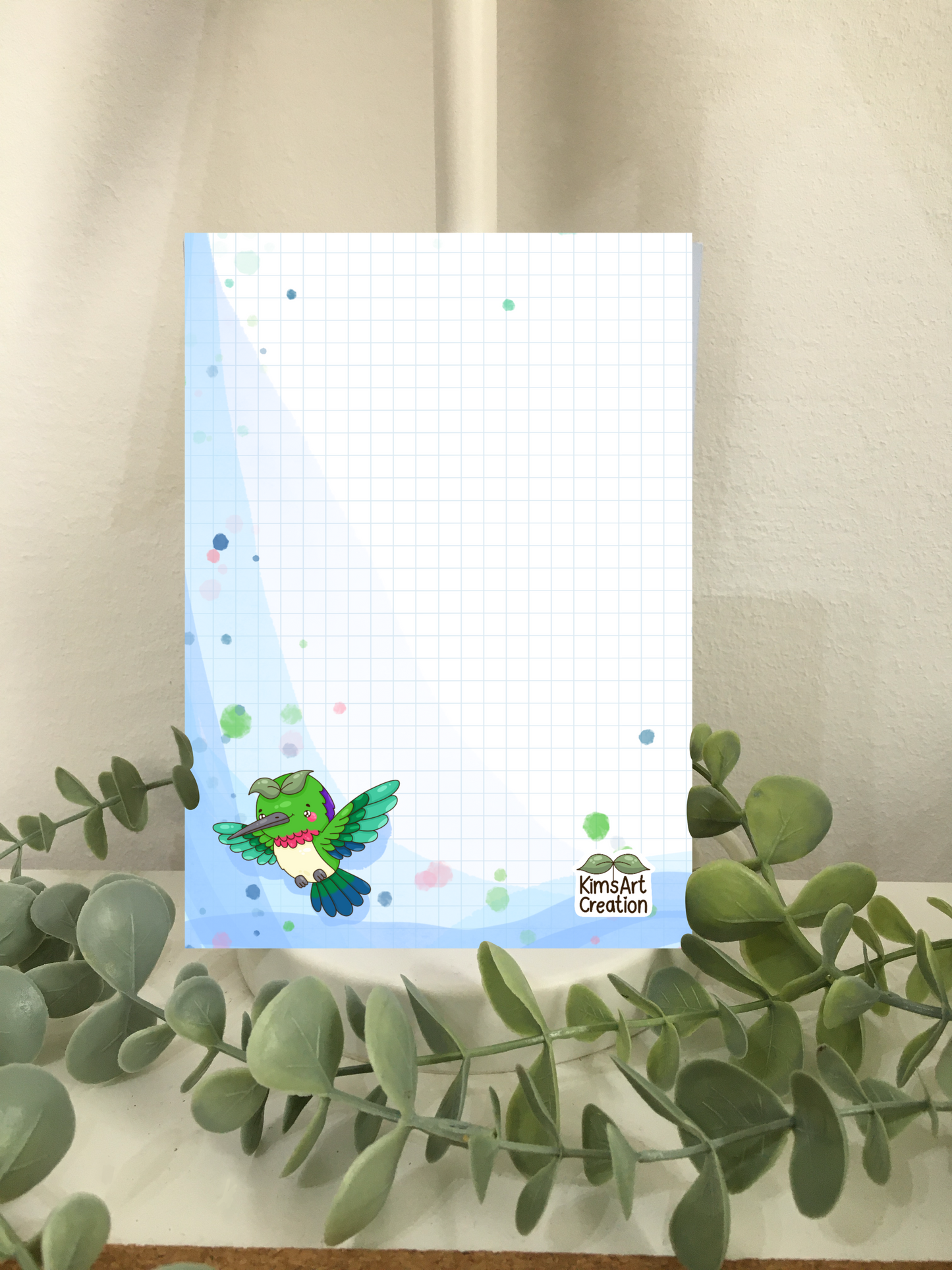 Notizblock Kolibri