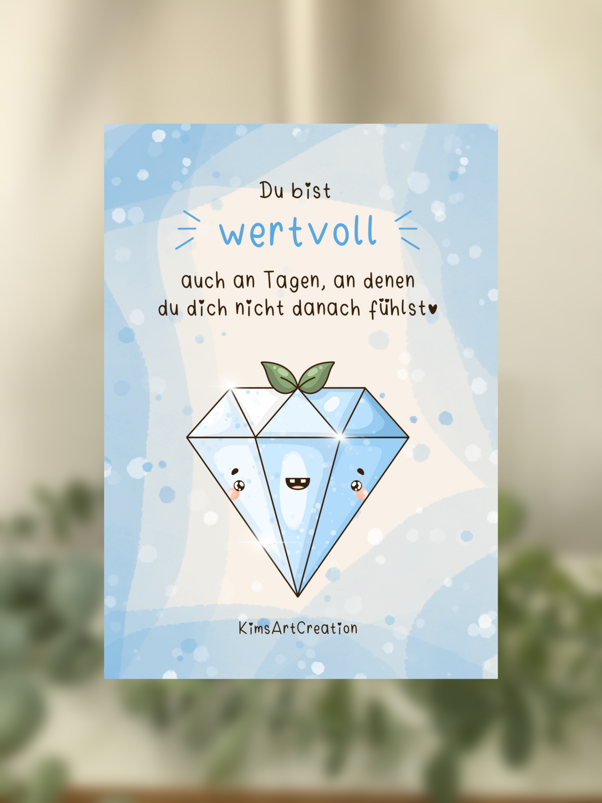 Karte Reminder Diamant
