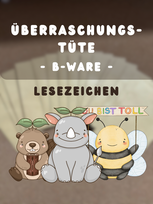 Lesezeichen Überraschungstüte B-Ware