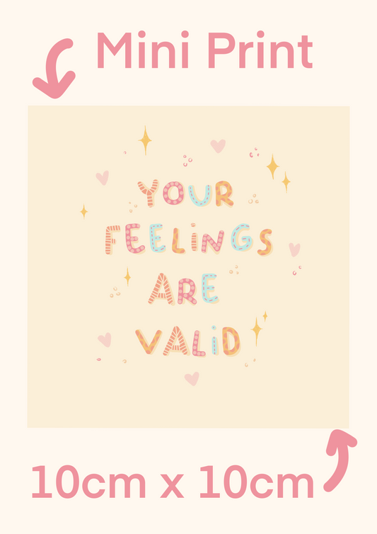 Mini Print "Feelings"