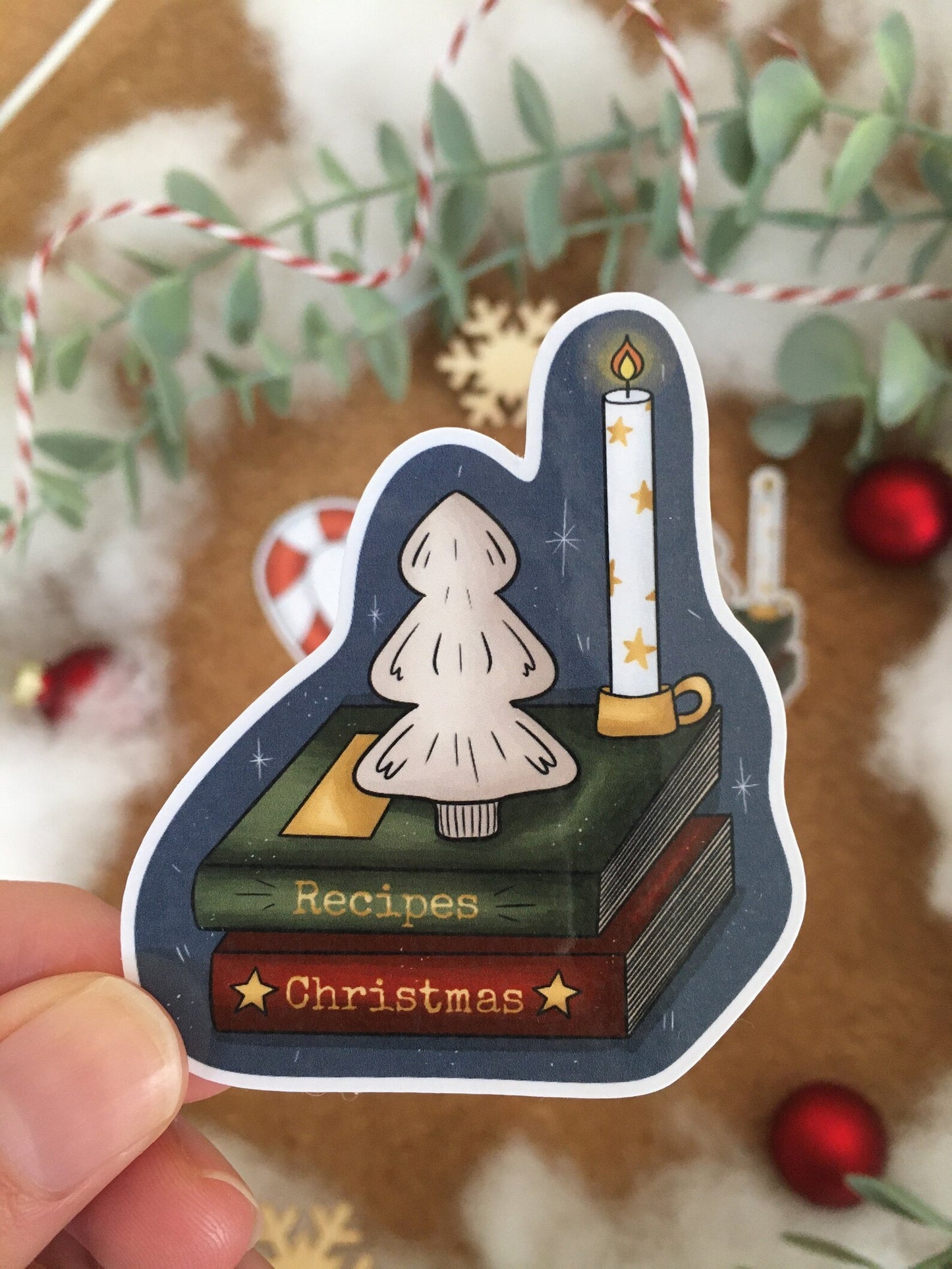 Sticker weihnachtliche Sticker