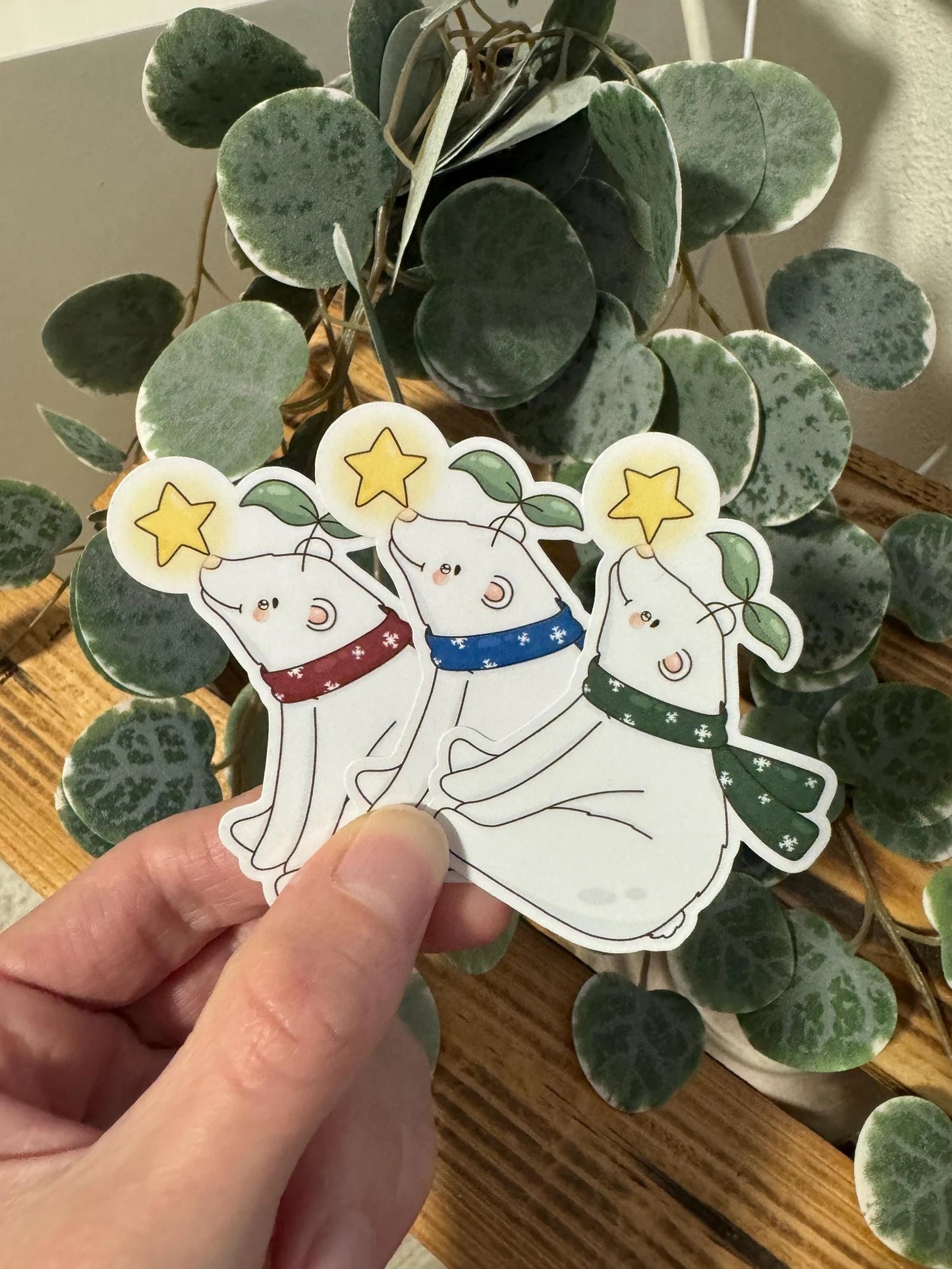 Sticker Eisbär seitlich