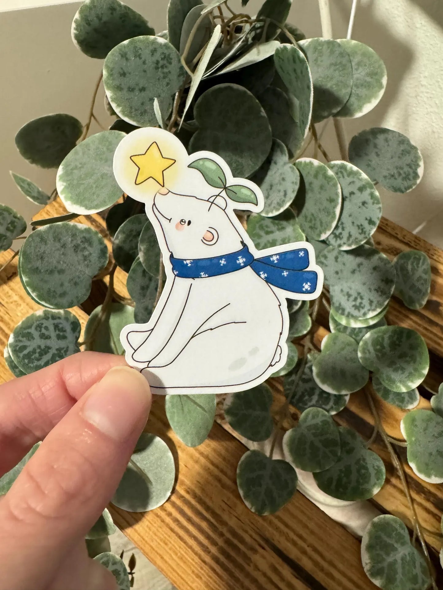 Sticker Eisbär seitlich