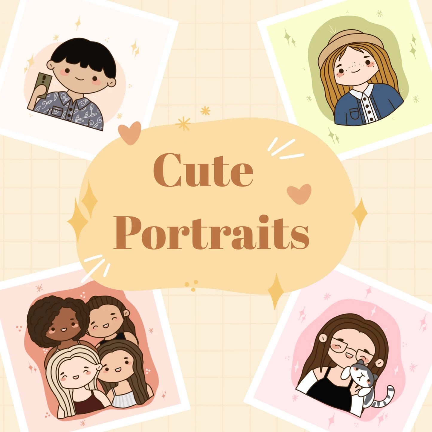 Portrait personalisiert
