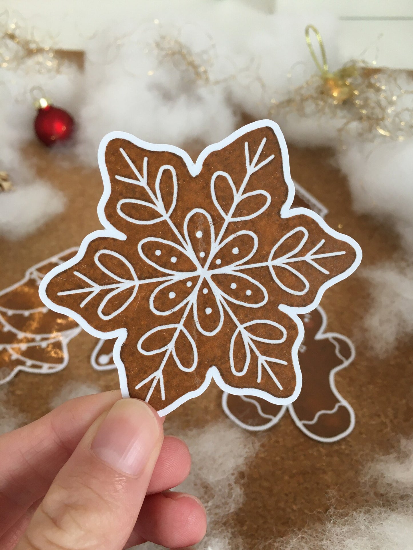 Sticker Lebkuchenkekse