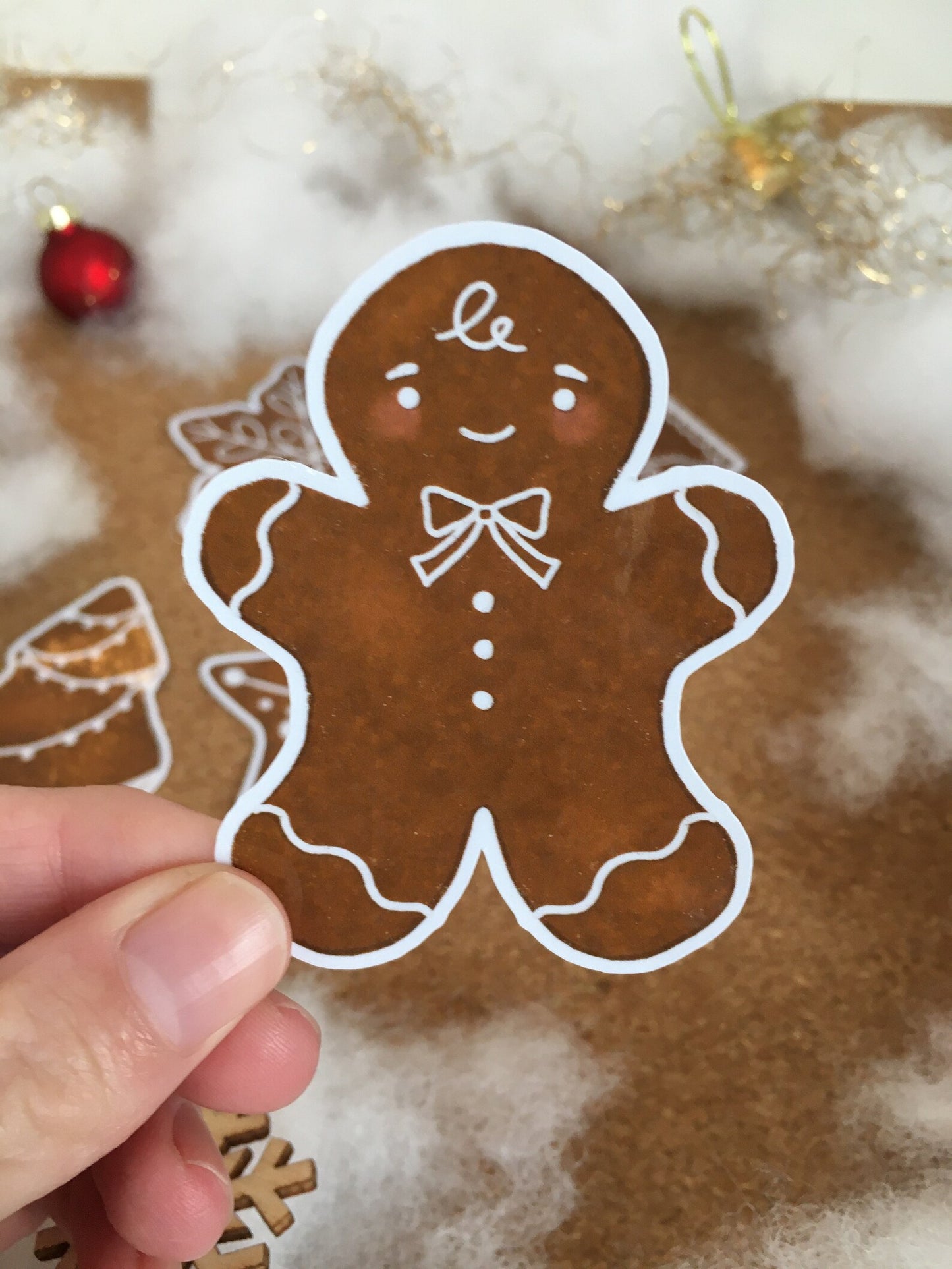 Sticker Lebkuchenkekse