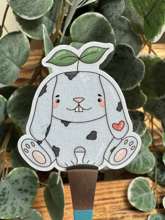 Sticker Hase gefleckt kawaii
